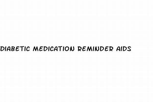 Reminders For Diabetes Medication